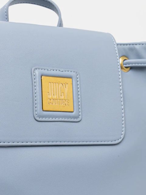 Juicy Couture plecak POPPY damski kolor niebieski duży gładki BEJYF8790WVP
