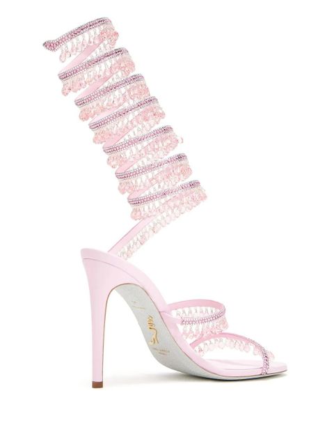 René Caovilla 105mm Super Chandelier sandals - Pink