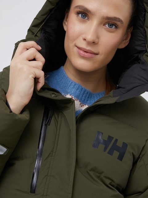 Helly Hansen Kurtka damska kolor zielony zimowa 53205-692