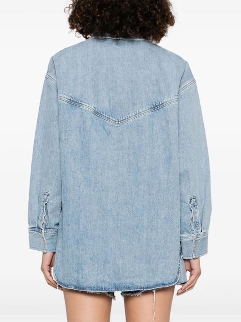 AGOLDE Lotta shirt - Blue