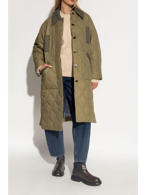 GANNI leather Chelsea boots - Brown