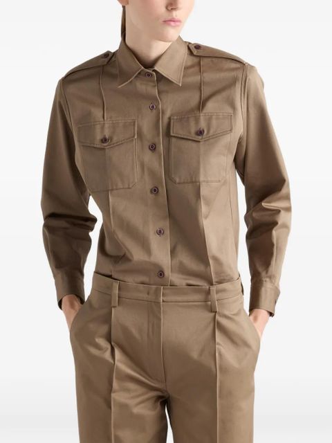 Prada chino shirt - Neutrals