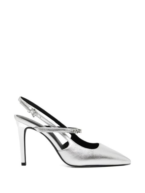 Michael Kors 95mm Dina Flex pumps - Silver - zdjęcie produktu nr 1