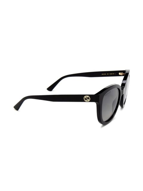 Gucci Eyewear round-frame sunglasses - Black - zdjęcie produktu nr 2