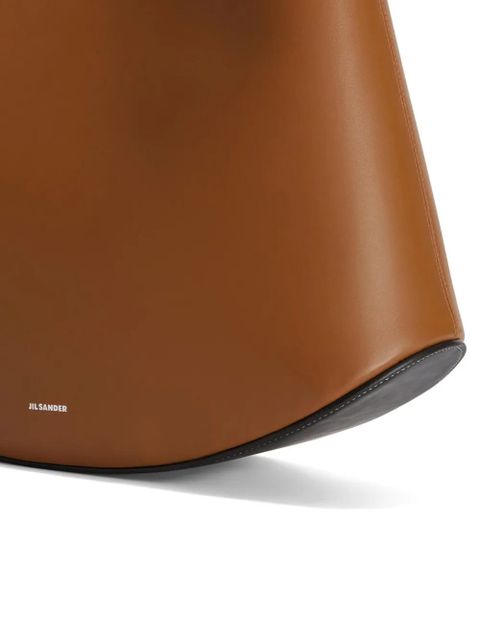 Jil Sander medium Eldorado shoulder bag - Brown