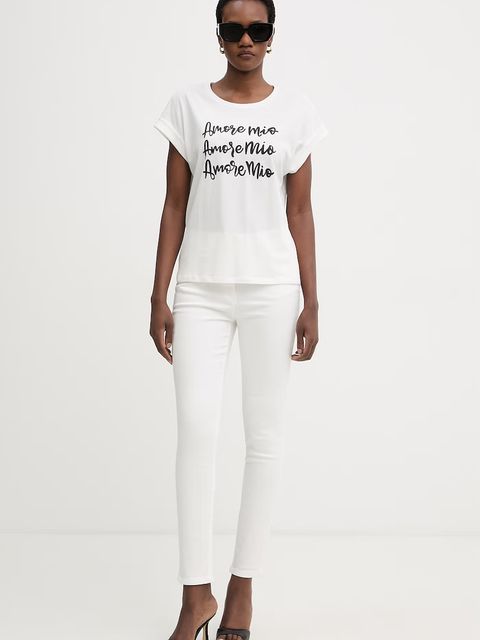 Morgan T-shirt damski bawełniany - zdjęcie produktu nr 1