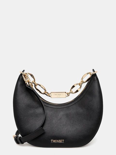 Twinset torebka kolor czarny 242TD8350