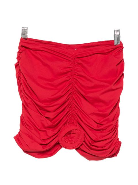 La Reveche ruched skirt - Red - zdjęcie produktu nr 1
