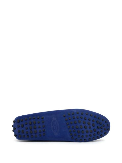 Tod's suede penny loafers - Blue