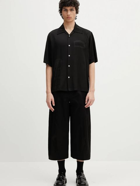 Aries koszula Ancient Column Satin Viscose Hawaiian Shirt