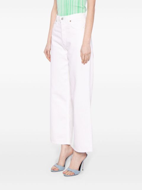 AGOLDE Ren wide-leg jeans - White