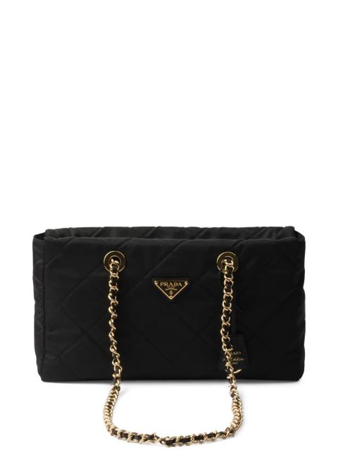 Prada quilted shoulder bag - Black - zdjęcie produktu nr 1