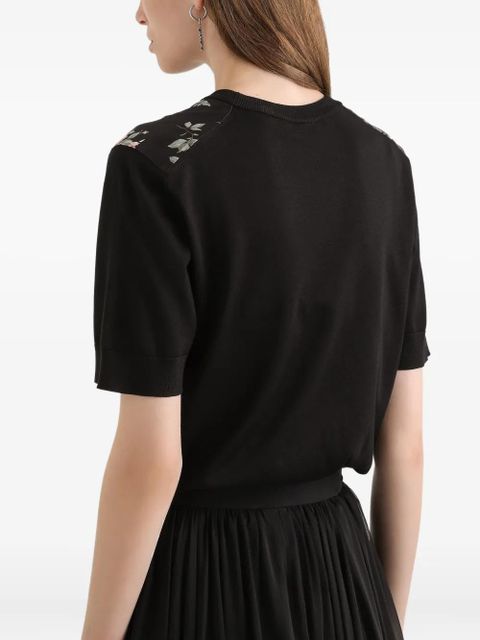 Dolce & Gabbana floral T-shirt - Black