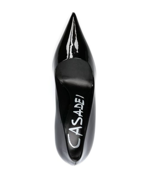 Casadei Superblade 100mm pointed-toe pumps - Black