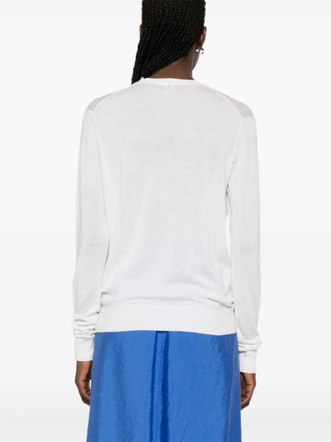 TOTEME crew-neck top - White