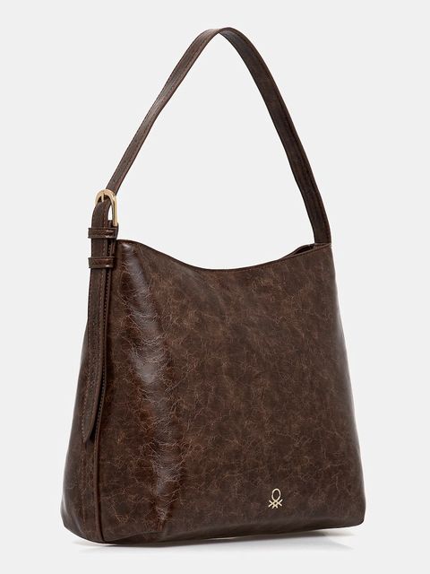 United Colors of Benetton torebka kolor brązowy 66EYDY08T