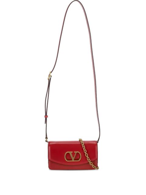 Valentino Garavani VLogo Signature shoulder bag - Red - zdjęcie produktu nr 1
