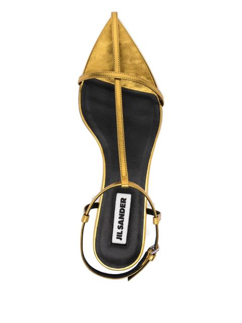 Jil Sander Cage sandals - Gold