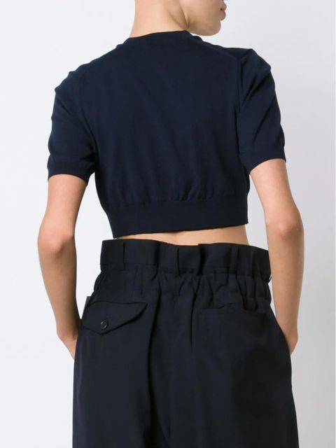 Comme Des Garçons buttoned cardigan - Blue