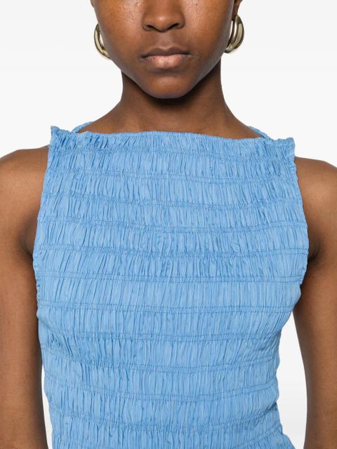 Faithfull the Brand Maria mini dress - Blue