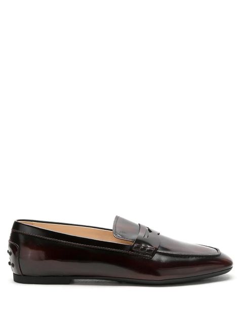 Tod's Tods Womens Bordeaux Loafer - Brown - zdjęcie produktu nr 1