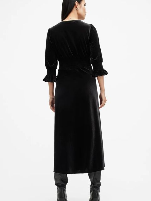 AllSaints sukienka ANI VELVET