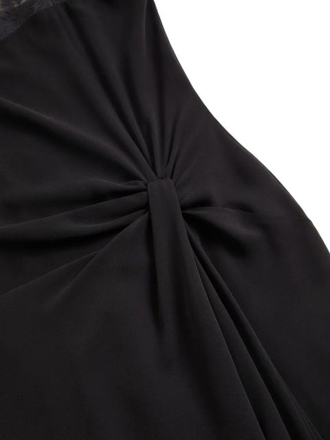 Valentino Garavani georgette dress - Black