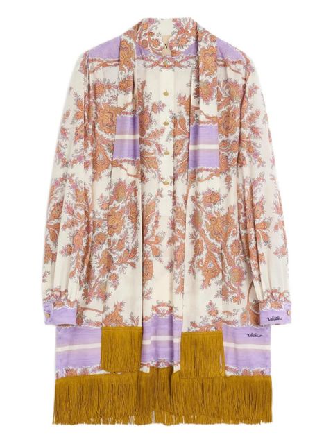 Valentino Garavani paisley-print mini dress - White - zdjęcie produktu nr 1