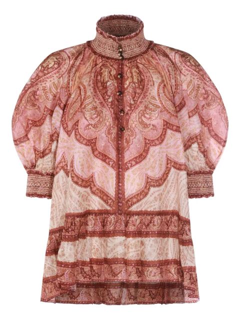 ZIMMERMANN Wanderlust paisley blouse - Red - zdjęcie produktu nr 1