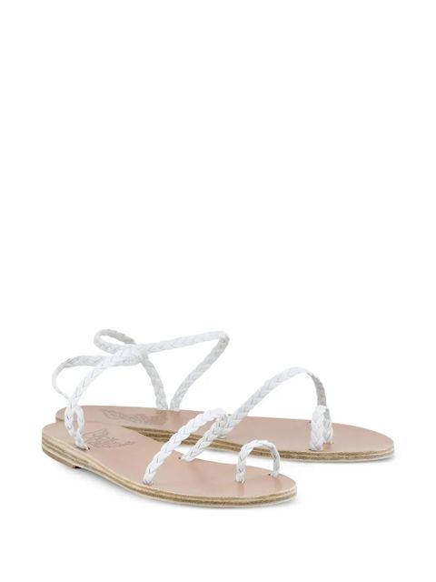 Ancient Greek Sandals Eleftheria braided sandals - White - zdjęcie produktu nr 2