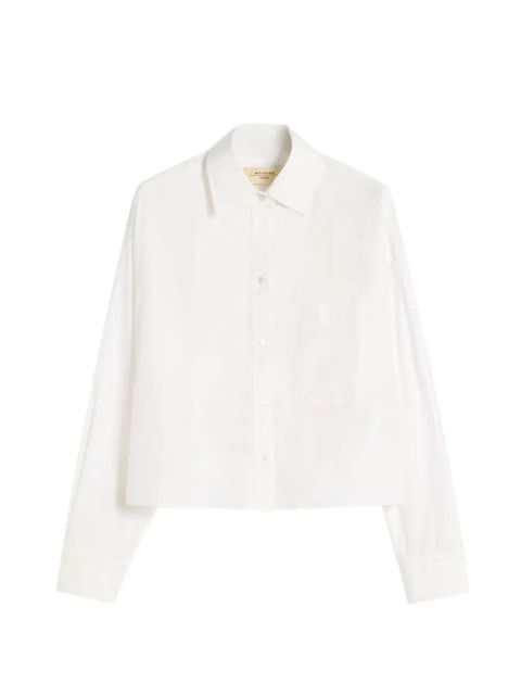 Weekend Max Mara pleated shirt - White - zdjęcie produktu nr 1