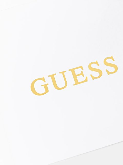 Guess chusta KEFIAH damska kolor brązowy wzorzysta AW5346 POL03