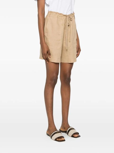 Lauren Ralph Lauren drawstring-waist patch-pocket shorts - Neutrals
