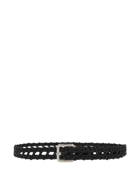 Jil Sander braided belt - Black - zdjęcie produktu nr 1