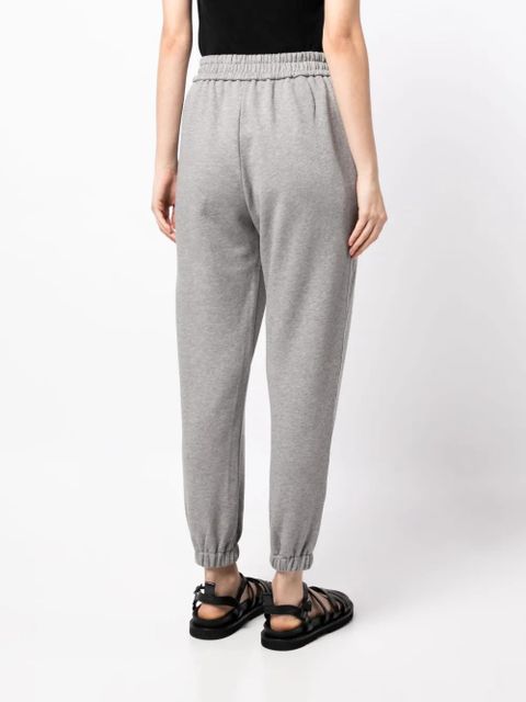 3.1 Phillip Lim mélange-effect drawstring track pants - Grey