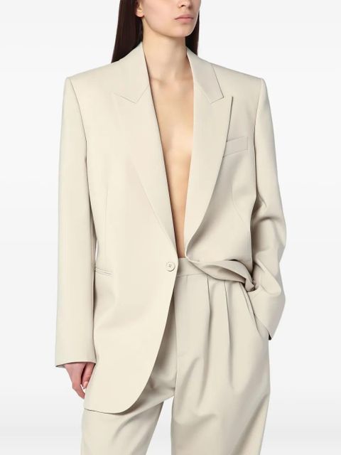 Saint Laurent wool blazer - Neutrals