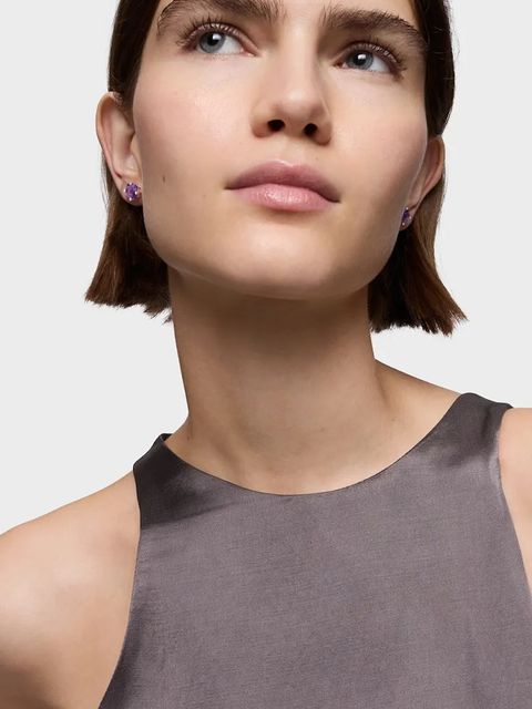 Tous kolczyki srebrne Color Lab