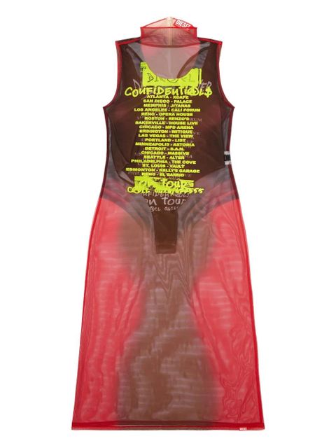 Diesel Remaster Capsule D-Agnec midi dress - Brown - zdjęcie produktu nr 1