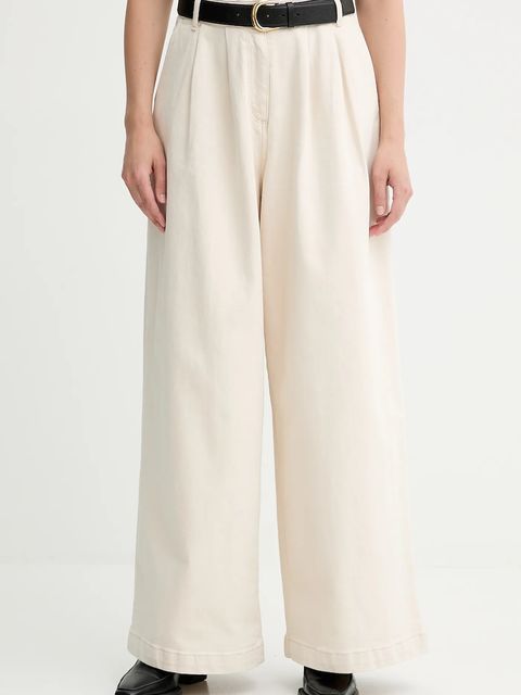 Sessun jeansy damskie kolor beżowy 25207010 - zdjęcie produktu nr 1