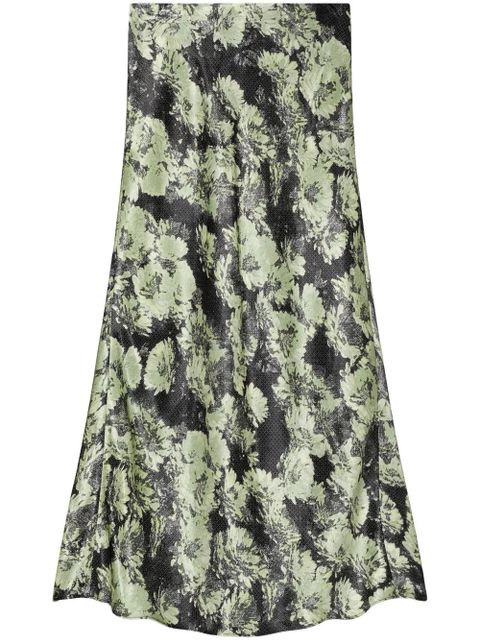 Tory Burch printed maxi skirt - Green - zdjęcie produktu nr 1