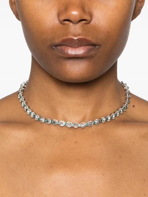 Miu Miu crystal necklace - Silver - zdjęcie produktu nr 2