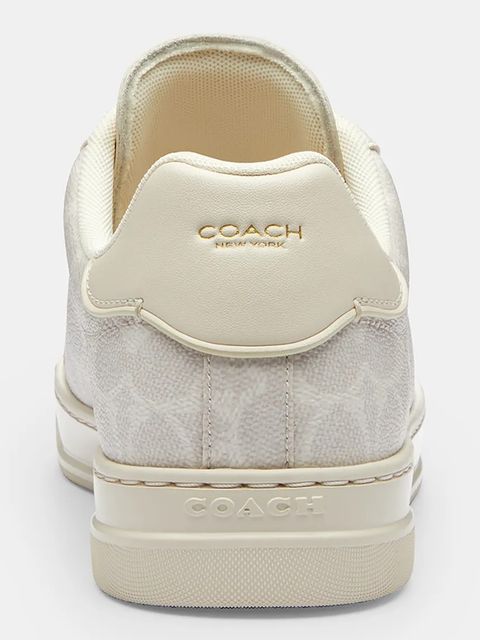 Coach sneakersy High Line damskie kolor beżowy CCN67