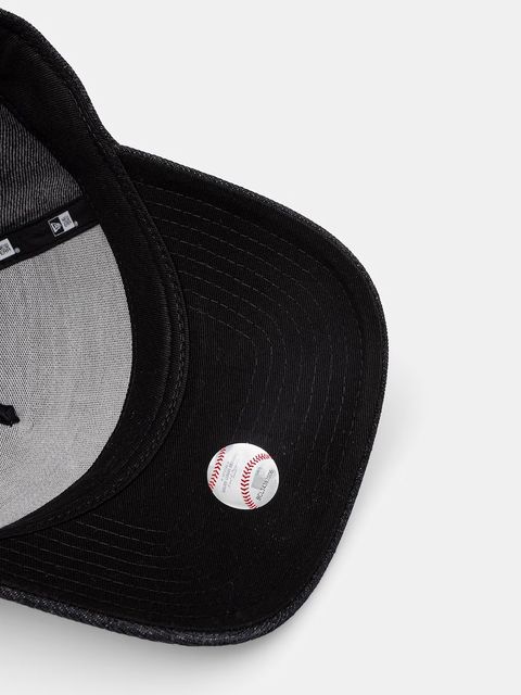 New Era czapka z daszkiem jeansowa DENIM E-FRAME