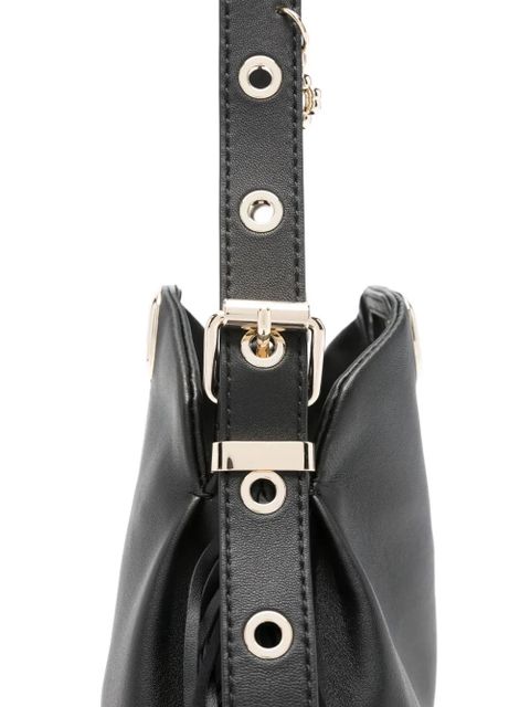 Maje Miss M fringe hardware shoulder bag - Black