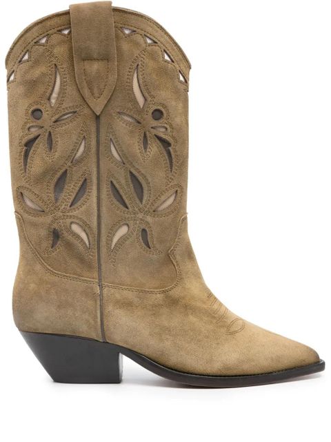ISABEL MARANT Duerto Western boots - Neutrals - zdjęcie produktu nr 1