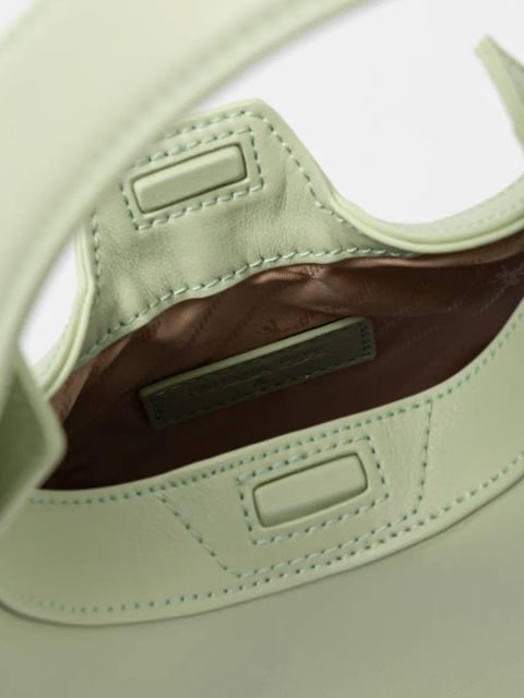 Patrizia Pepe torebka skórzana kolor zielony 8B0074 L047