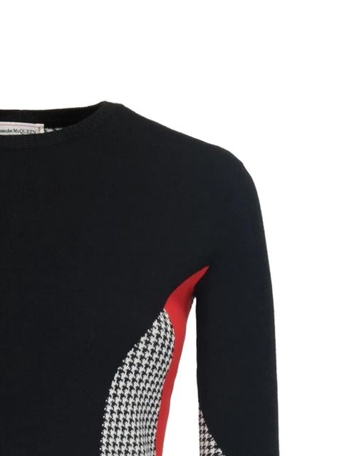 Alexander McQueen crew-neck sweater - Black - zdjęcie produktu nr 2