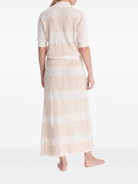 ERES Mer maxi skirt - White - zdjęcie produktu nr 2