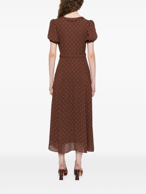Reformation Michelle dress - Brown