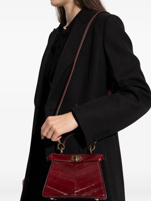 FENDI Peekaboo ISeeU Petite tote bag - Red